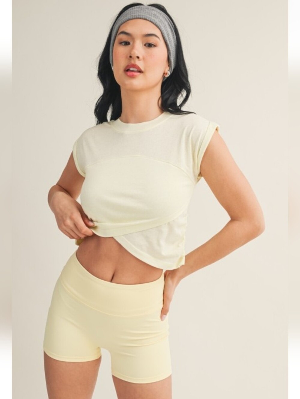 🍋 Lemon Crossover Top - Picture 2 of 7